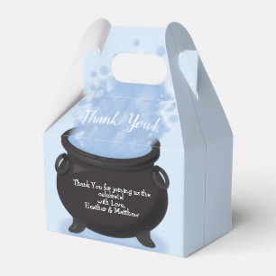 Ein Baby brütet HexenBaby-Dusche Gothic Blue Geschenkschachtel