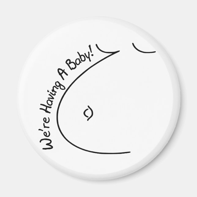 Ein Baby Magnet (Vorne)