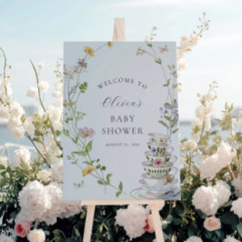 Ein Baby wird Tee-Party-Babydusche Brauen Begrüßun