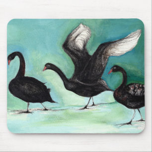 Ein Ballett schwarzer Schwäne 2013 Mousepad