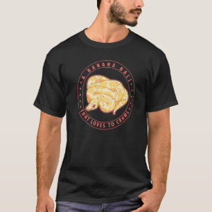 Ein Bananenball, der Liebe ist, Ball Python SA zu T-Shirt