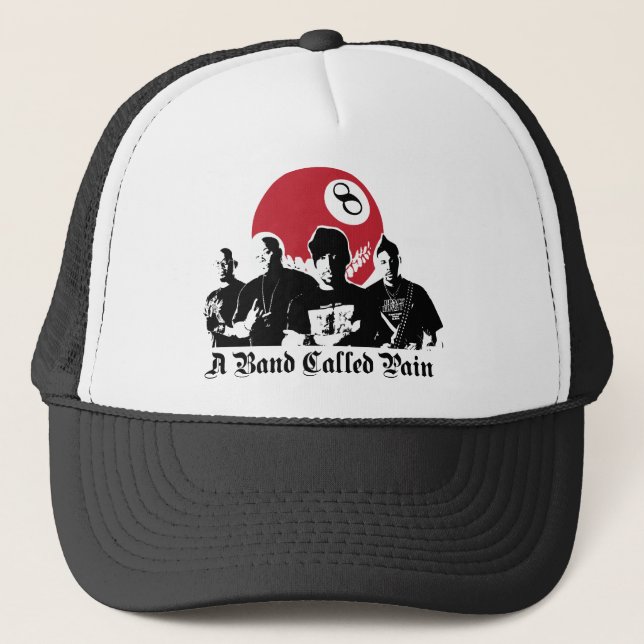 ein Band nannte die Schmerz Truckerkappe (Vorderseite)
