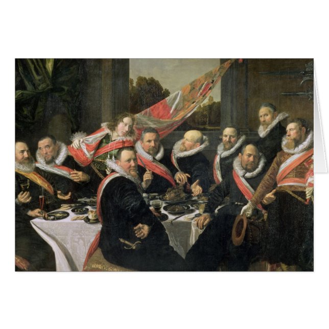 Ein Bankett der Offiziere des St George Militi (Vorderseite (Horizontal))