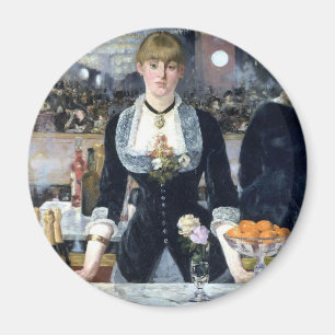 Ein Bar beim Folies Bergere Magnet