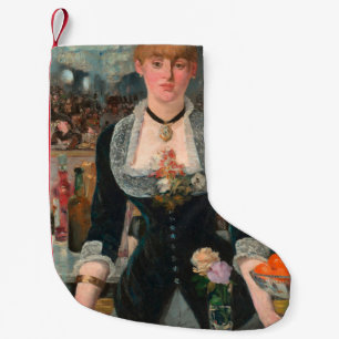 Ein Bar in den Folies-Bergère Edouard Manet Kleiner Weihnachtsstrumpf