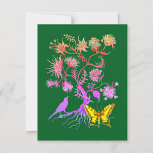 Ein Baum des Lebens RSVP Karte