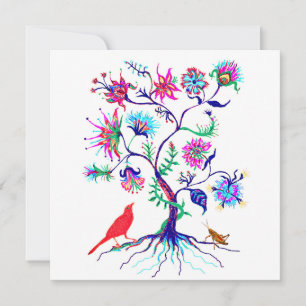 Ein Baum Feiertagskarte