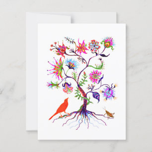 Ein Baum Postkarte