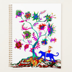 Ein Baum und ein Mädchen Planer