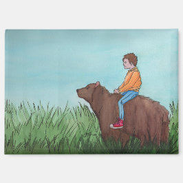 Ein beartiger Tag: Magnet 3.5"x2.5"