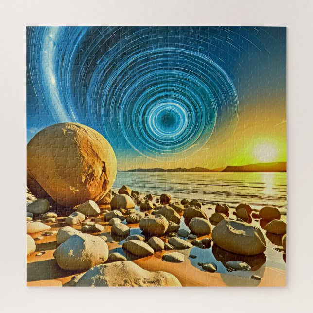 Ein beeindruckender Felsbrocken (Vertikal)