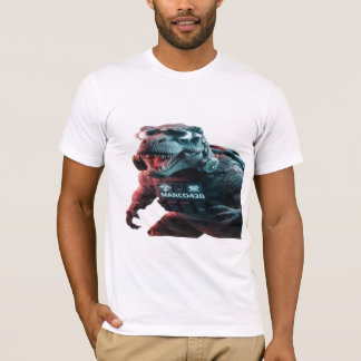 Ein beeindruckendes Foto eines bedrohlichen T-Rex, T-Shirt