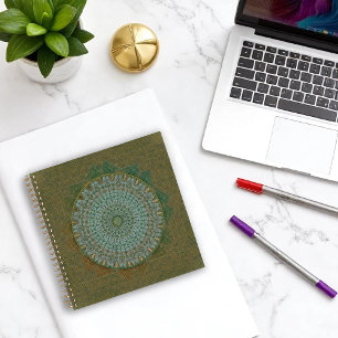 Ein Beginn eines Massenkreises Notizbuch