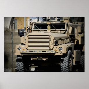 Ein Bergwerk-beständiges, Hinterhalt-geschütztes Poster