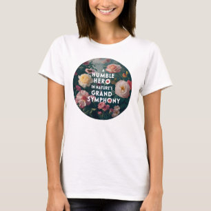 Ein bescheidener Held in der Großen Symphonie der T-Shirt