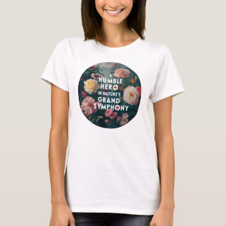 Ein bescheidener Held in der Großen Symphonie der T-Shirt