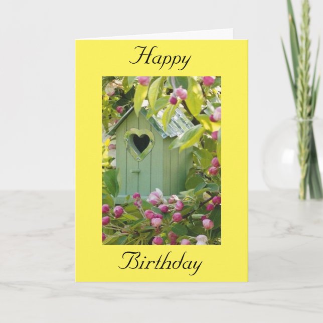 EIN *BESONDERER GEBURTSTAG* FÜR EINE *BESONDERE PE KARTE (Vorderseite)