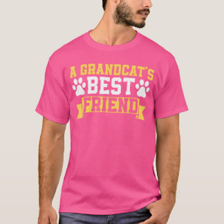 Ein bester Freund von Grandcats Katze Großvater Mä T-Shirt