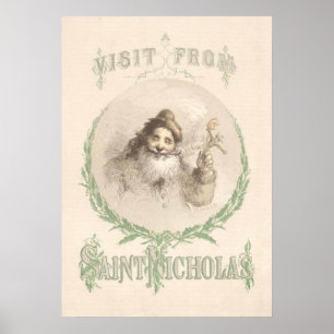 Ein Besuch vom Heiligen Nicholas Poster