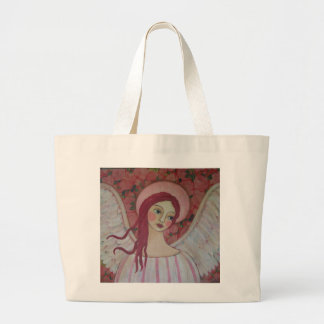 Ein Bett der Rosen-Tunnel-bohrwagenTasche Jumbo Stoffbeutel