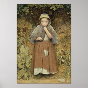 Ein Bettler auf dem Weg, 1856 Poster
