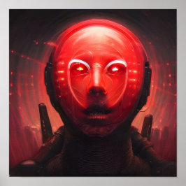 Ein beunruhigendes Lächeln 4a - A.I. Poster