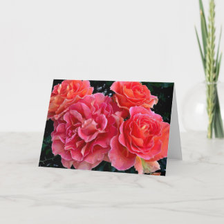 Ein Bevy der Rosen Karte