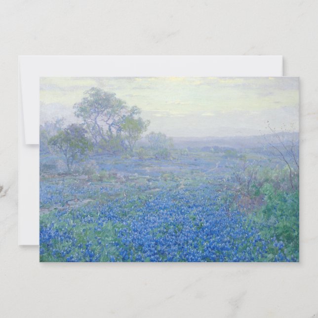 Ein bewölkter Tag, Bluebonnets | Julian Onderdonk (Vorderseite)