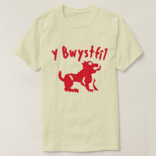 Ein Biest mit Text von bwystfil T-Shirt