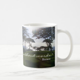 "Ein Bild ist ein Gedicht ohne Wörter " Kaffeetasse