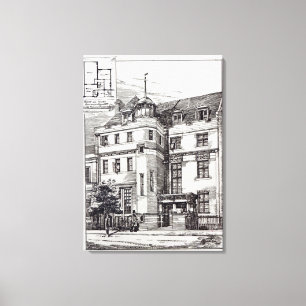 Ein Bildhauer-Studio, 1892 Leinwanddruck