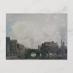 Ein Birmingham-Kanal Postkarte
