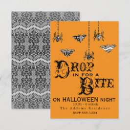 Ein Biss - Eleganter Spider Einladung