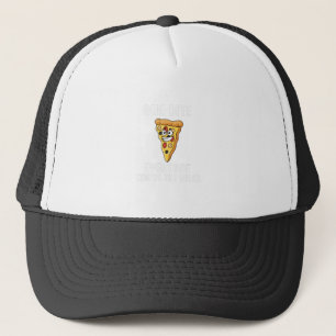 Ein Biss, jeder kennt die Regeln, ein Biss Pizza Truckerkappe