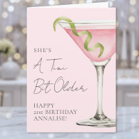 Ein bisschen älterer Martini Alles Gute zum Geburt