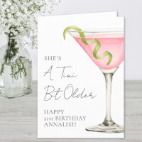 Ein bisschen älterer Martini Alles Gute zum Geburt