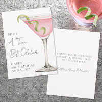 Ein bisschen älterer Martini Alles Gute zum Geburt