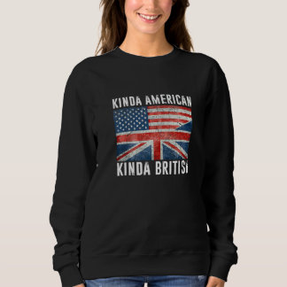 Ein bisschen amerikanisch, ein bisschen britisch, sweatshirt