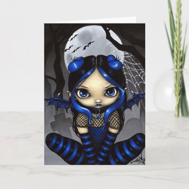 "Ein bisschen Batty"-Grußkarte Karte (Vorderseite)