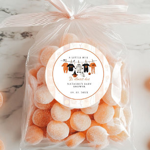 Ein bisschen Blues Halloween ist fast schon eine B Runder Aufkleber