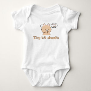 Ein bisschen chaotische süße Planungschaos Baby Strampler