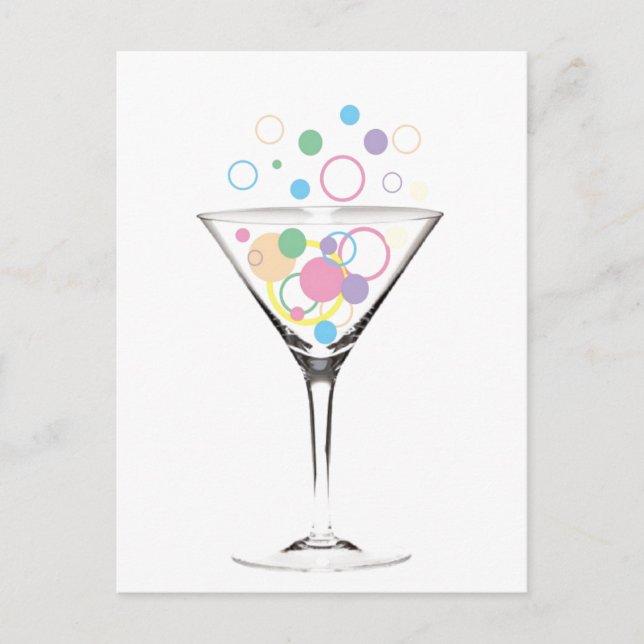 Ein bisschen der Bubbly Postkarte (Vorderseite)