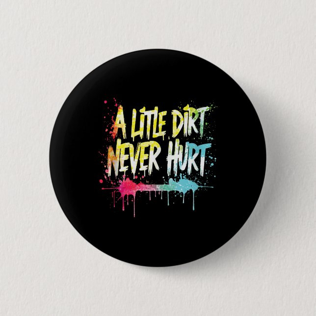 Ein bisschen Dreck schadet nie V1 Mudder Trail Run Button (Vorderseite)