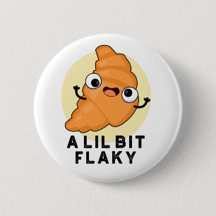 Ein bisschen flackiger, sonniger Croissant Patisse Button