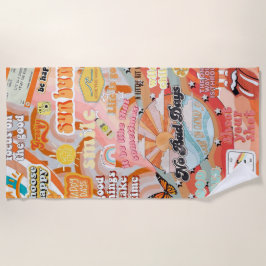 Ein bisschen Glück Strandtuch