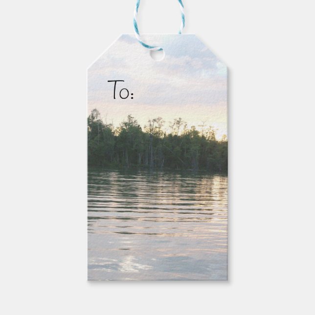 Ein bisschen Himmel Geschenkanhänger (Vorderseite)