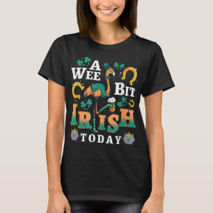 Ein bisschen irisch heute St. Patrick's Day Flam T-Shirt