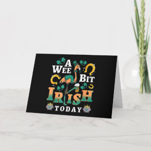 Ein bisschen irisch heute  St. Patrick's Day Flami Karte