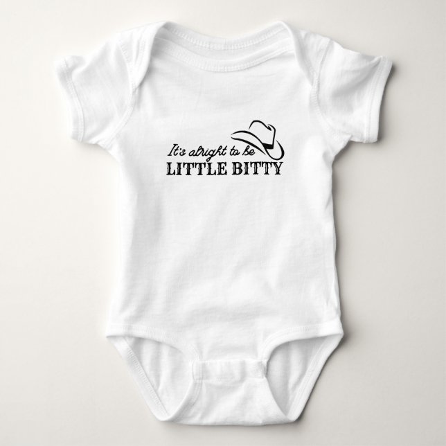 Ein bisschen Klein Baby Strampler (Vorderseite)