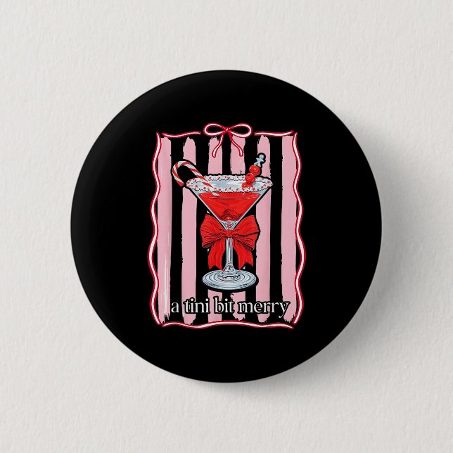 Ein bisschen lustig fröhlich für Männer Frauen  Button (Vorderseite)